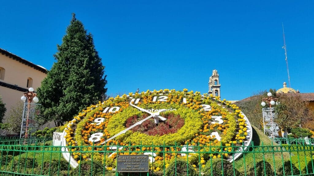 Iconic Flower Clock